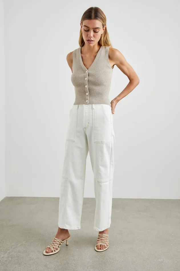 Tops Women Rails Rosa Vest Oatmeal
