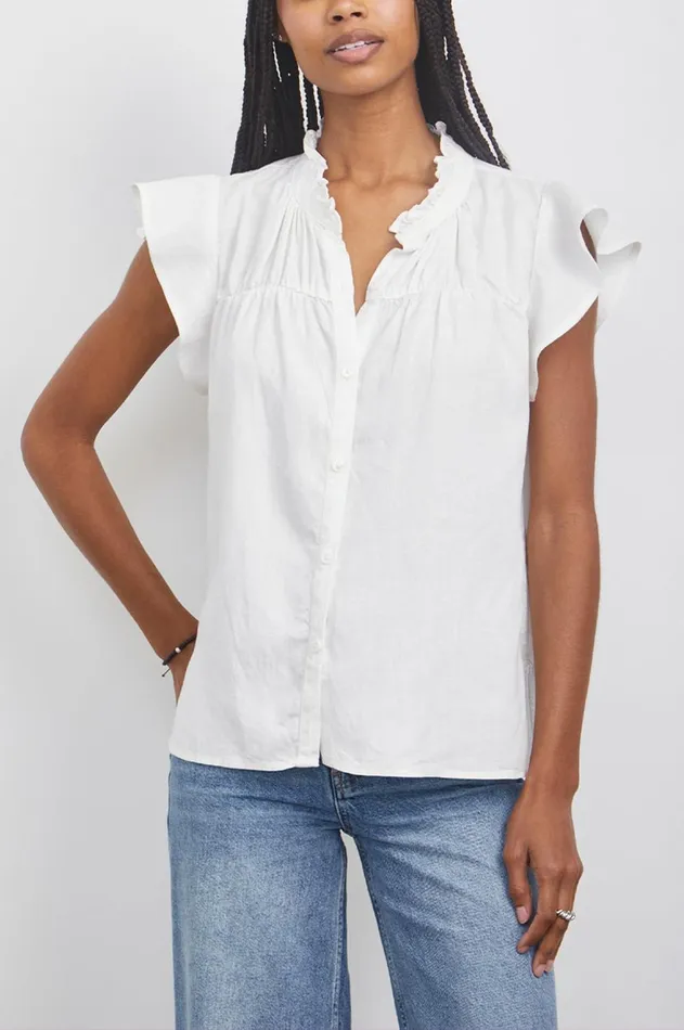 Tops Women Rails Ruthie Top White