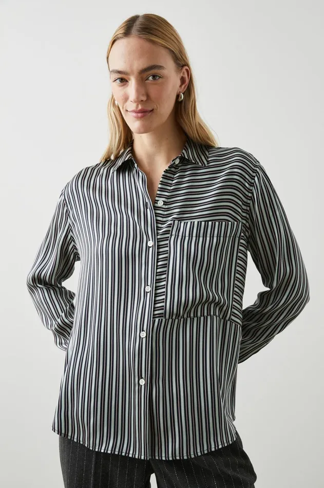 Tops Women Rails Spencer Shirt Aspen Stripe