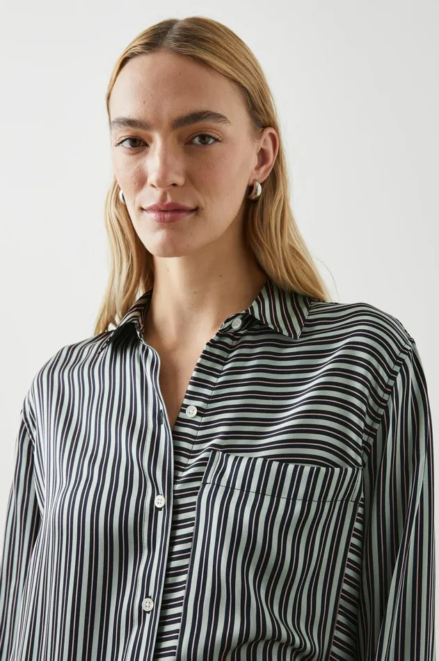 Tops Women Rails Spencer Shirt Aspen Stripe