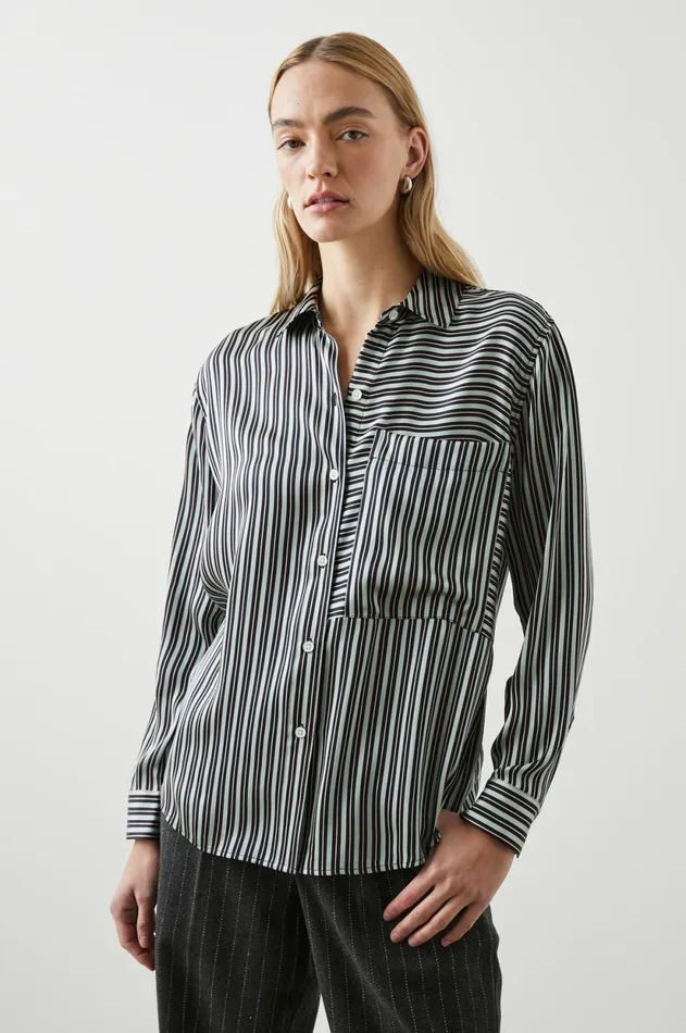 Tops Women Rails Spencer Shirt Aspen Stripe