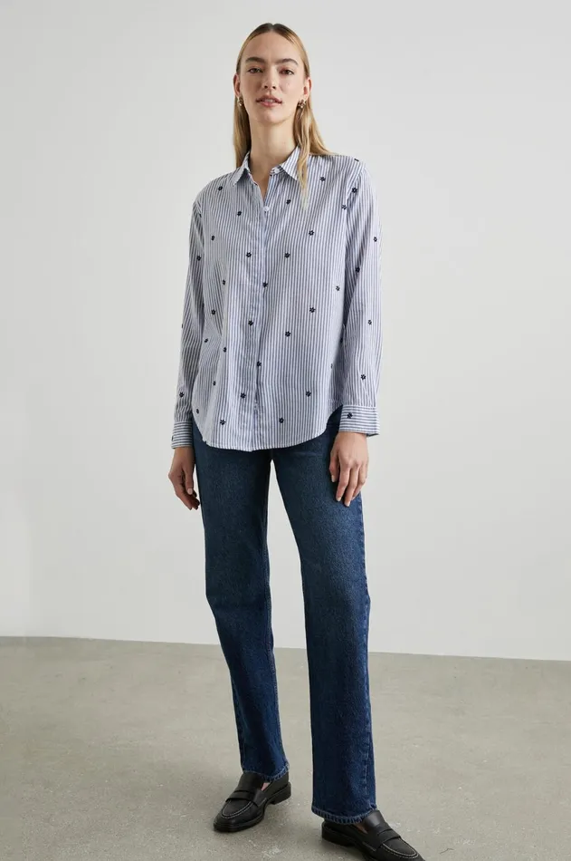 Tops Women Rails Taylor Shirt Flocked Daisies
