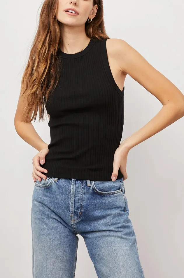 Tops Women Rails The Racer Tank True Black