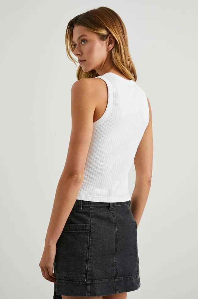 Tops Women Rails The Racer Tank White