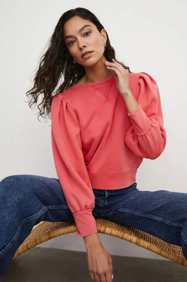 Tops Women Rails Tiffany Sweatshirt Cherry