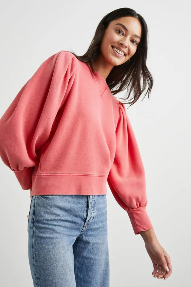 Tops Women Rails Tiffany Sweatshirt Cherry