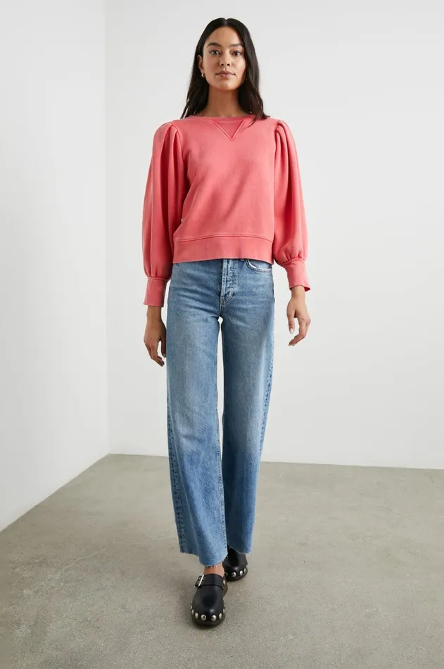 Tops Women Rails Tiffany Sweatshirt Cherry