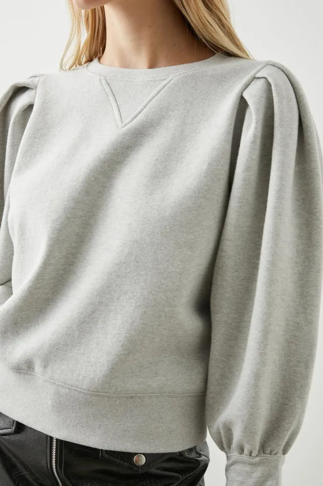 Tops Women Rails Tiffany Sweatshirt Heather Grey