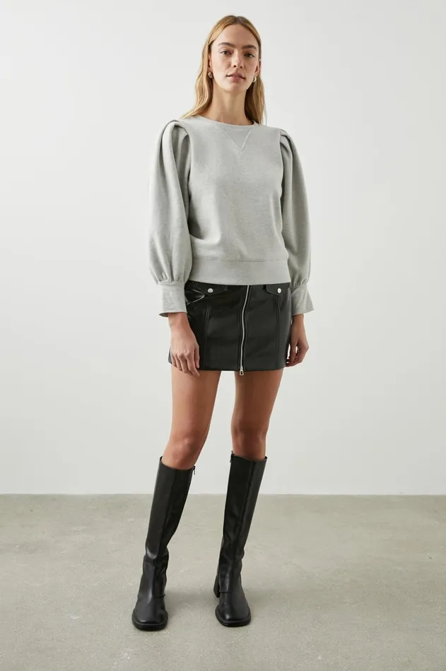 Tops Women Rails Tiffany Sweatshirt Heather Grey