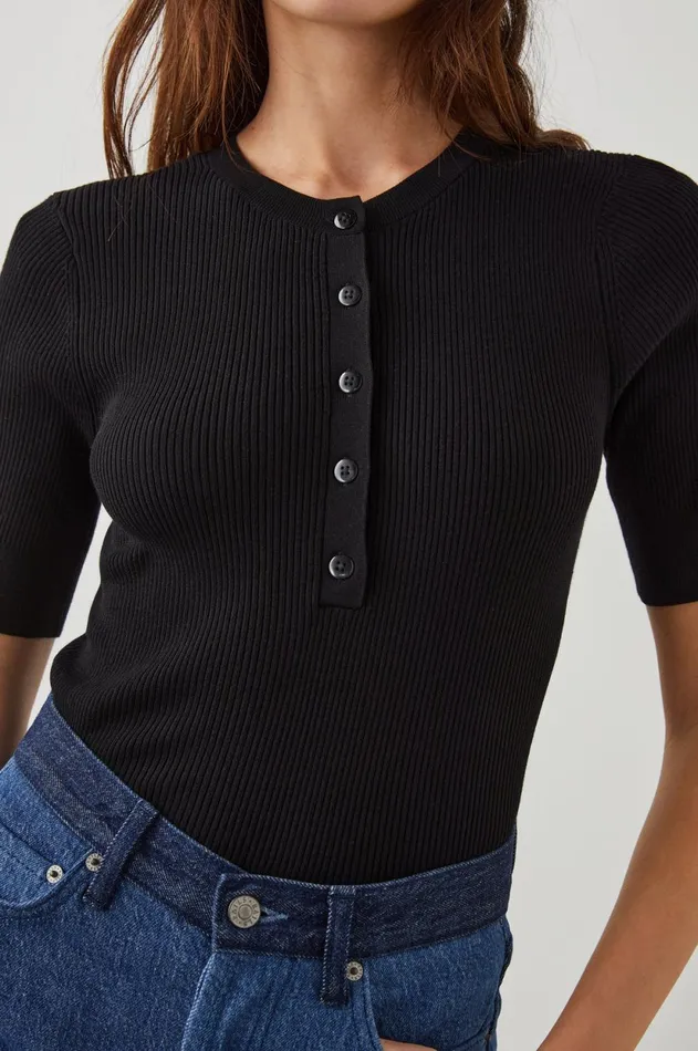 Tops Women Rails Toni Top Black