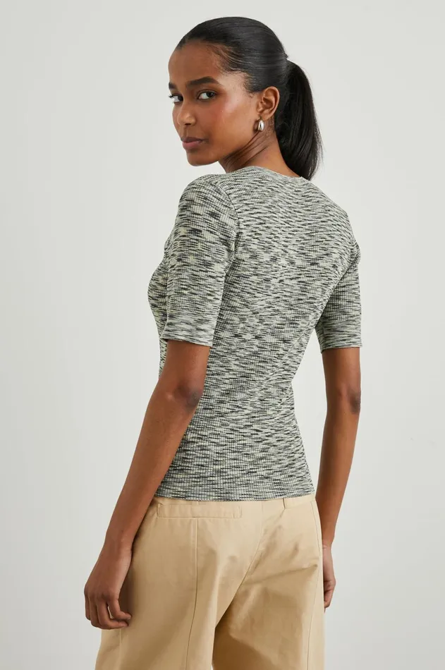 Tops Women Rails Toni Top Mint Navy Space Dye