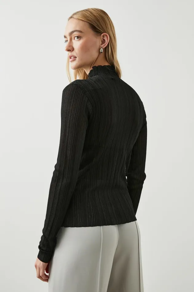 Tops Women Rails Vivienne Sweater Black