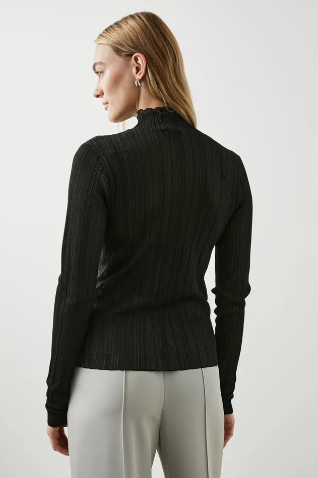 Tops Women Rails Vivienne Sweater Black