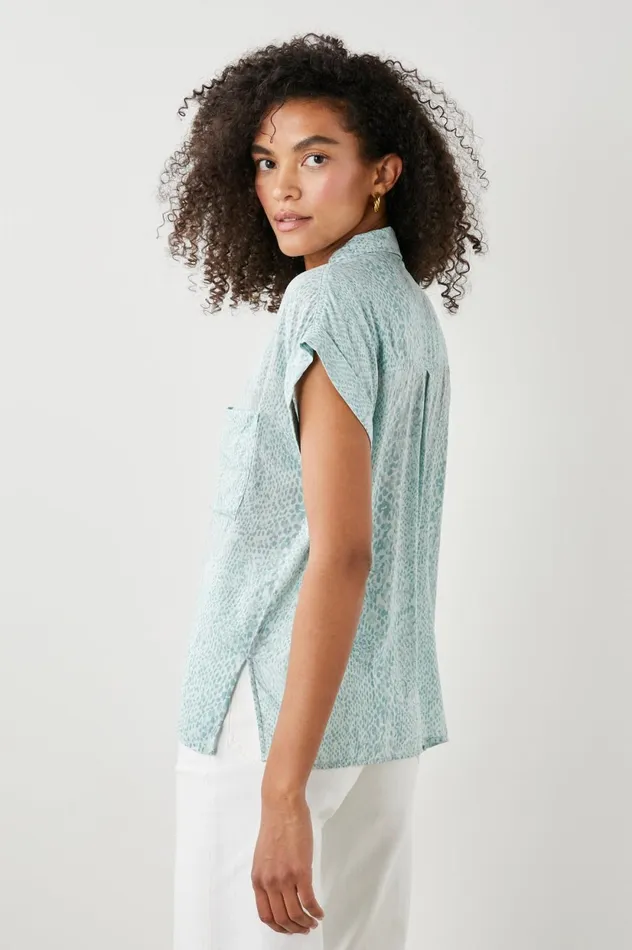 Tops Women Rails Whitney Shirt Mint Boa