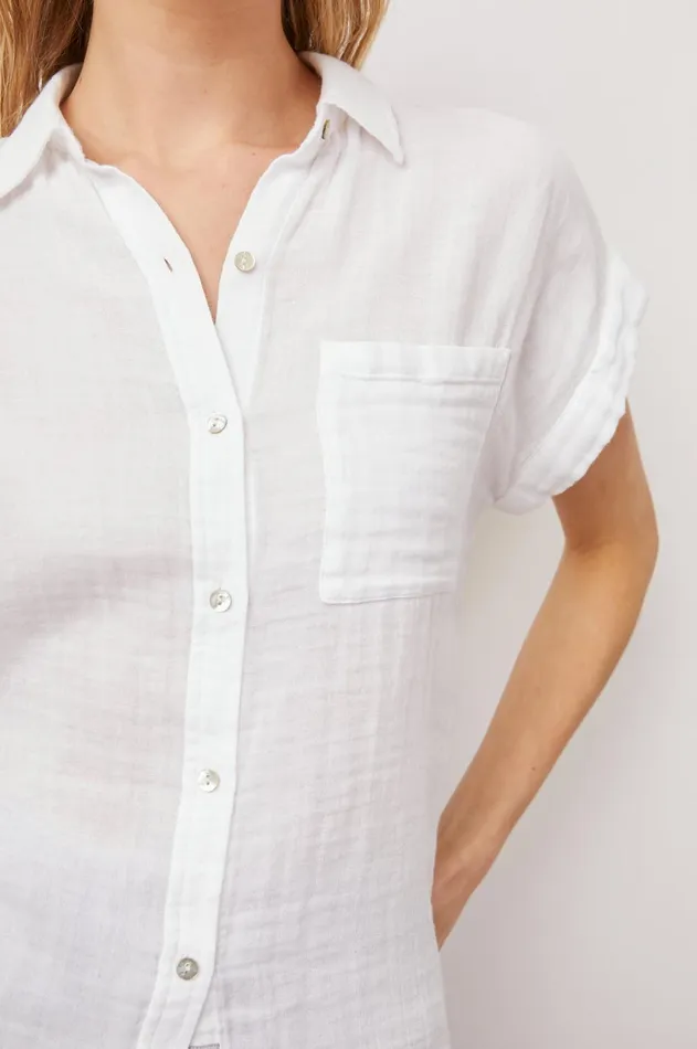 Tops Women Rails Whitney Shirt White