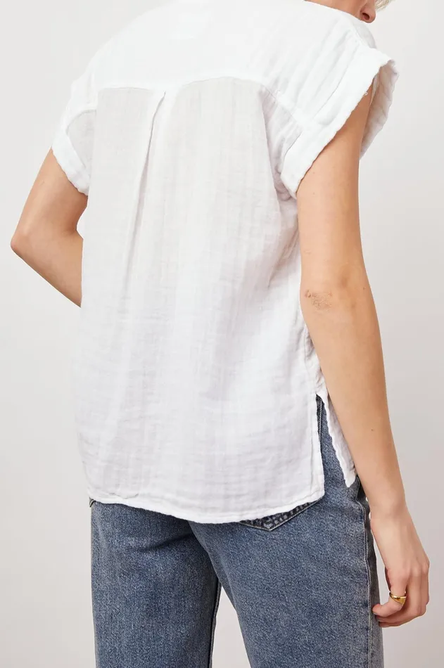 Tops Women Rails Whitney Shirt White