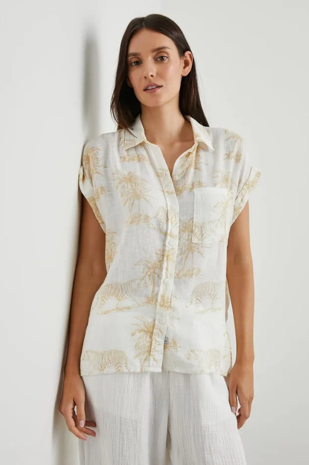 Tops Women Rails Whitney Shirt Wild Bengals