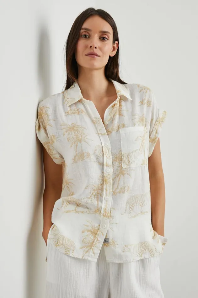 Tops Women Rails Whitney Shirt Wild Bengals