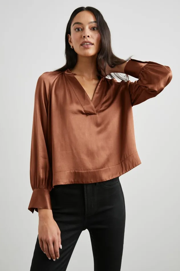Tops Women Rails Wynna Top Cedar