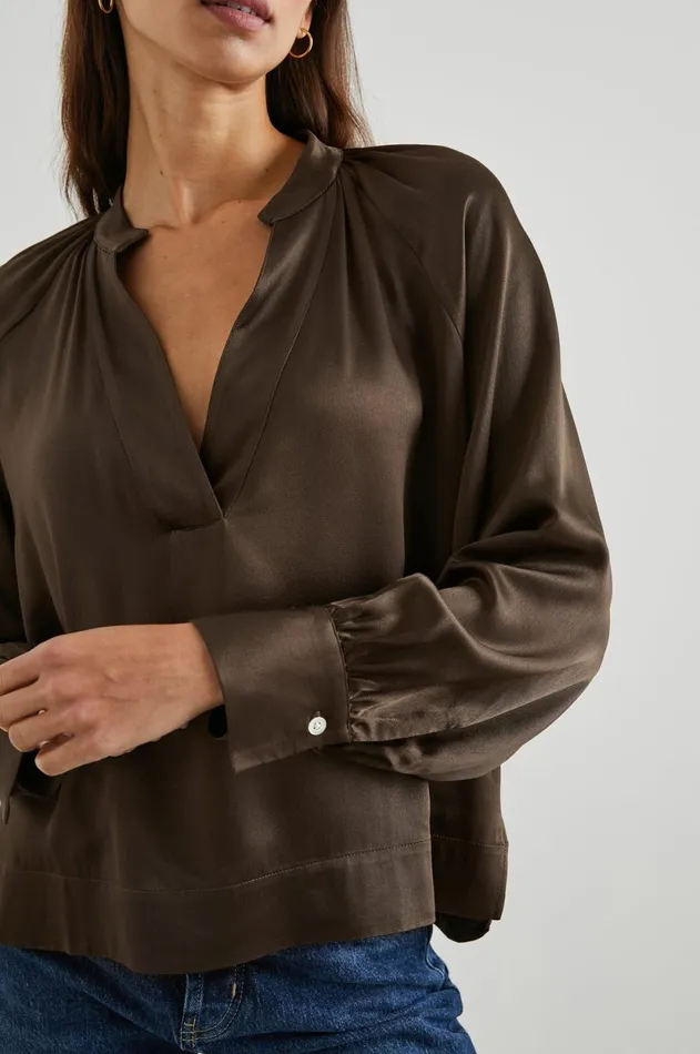 Tops Women Rails Wynna Top Dark Moss
