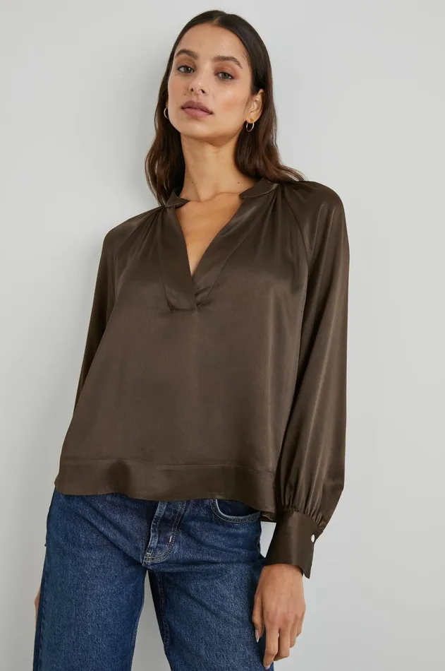 Tops Women Rails Wynna Top Dark Moss