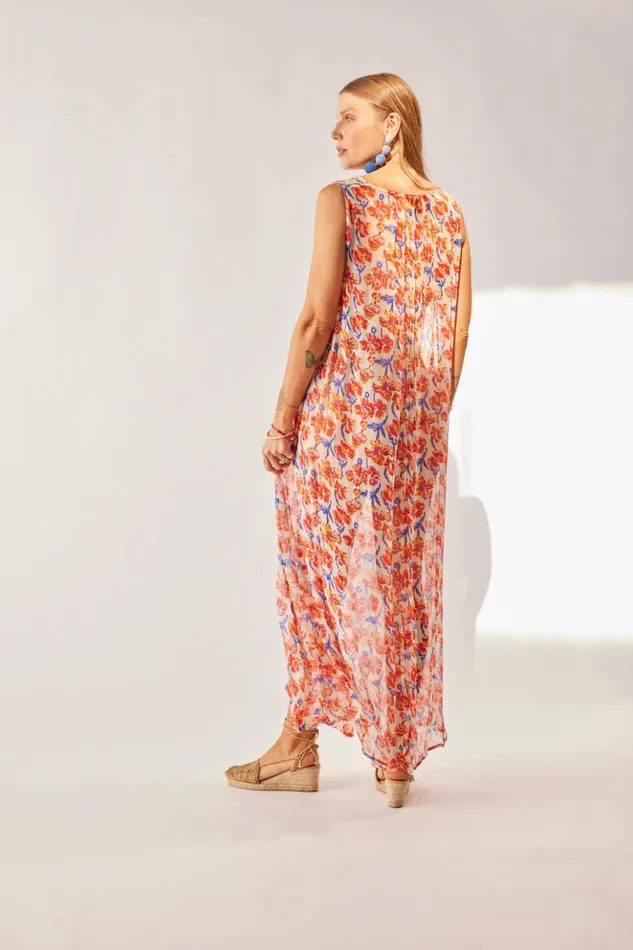 Tova Maxi Chiffon Watercolor Clemen Women Natalie Martin Dresses