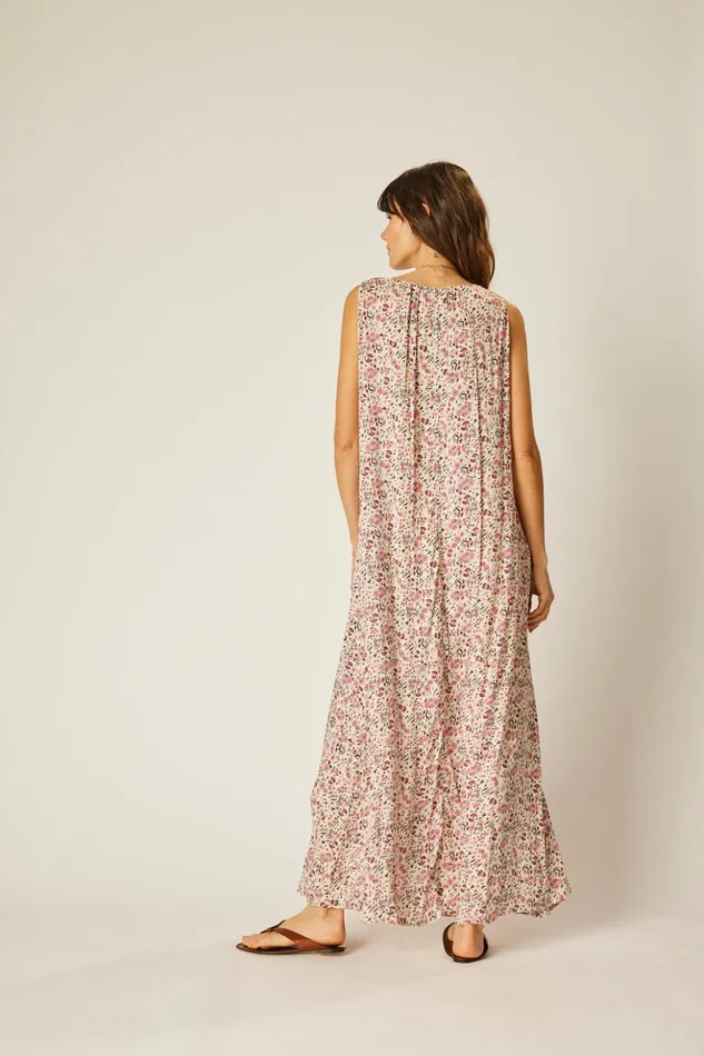 Tova Maxi Petite Fleur Rose Women Natalie Martin Dresses
