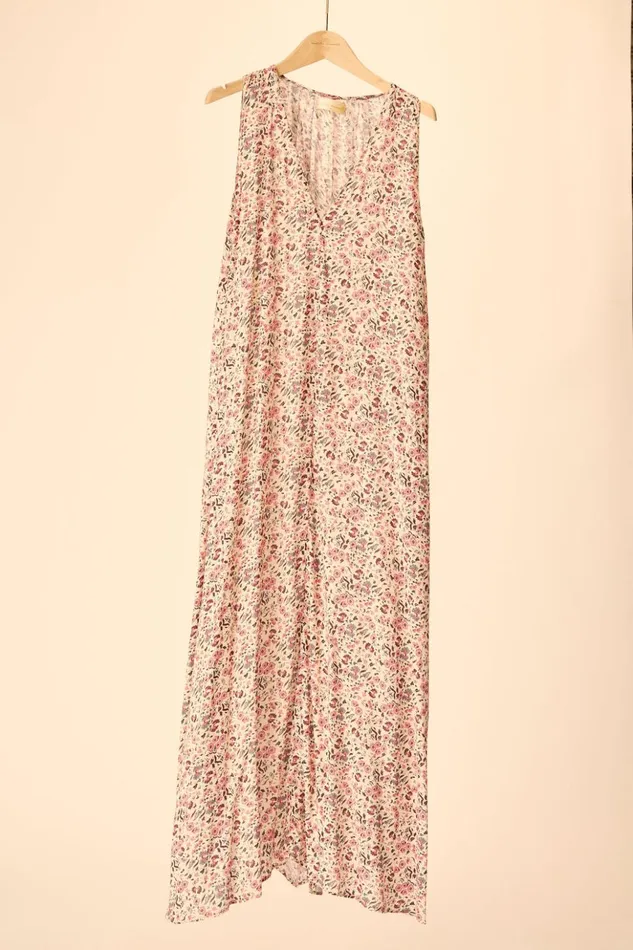 Tova Maxi Petite Fleur Rose Women Natalie Martin Dresses
