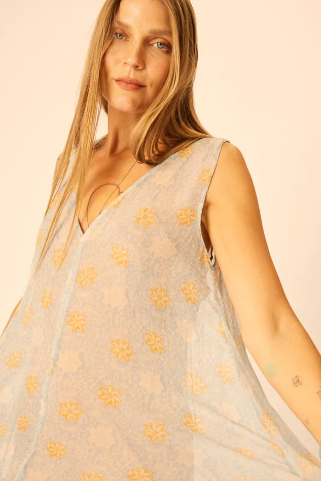 Tova Maxi Snowflake Tangerine Women Natalie Martin Dresses