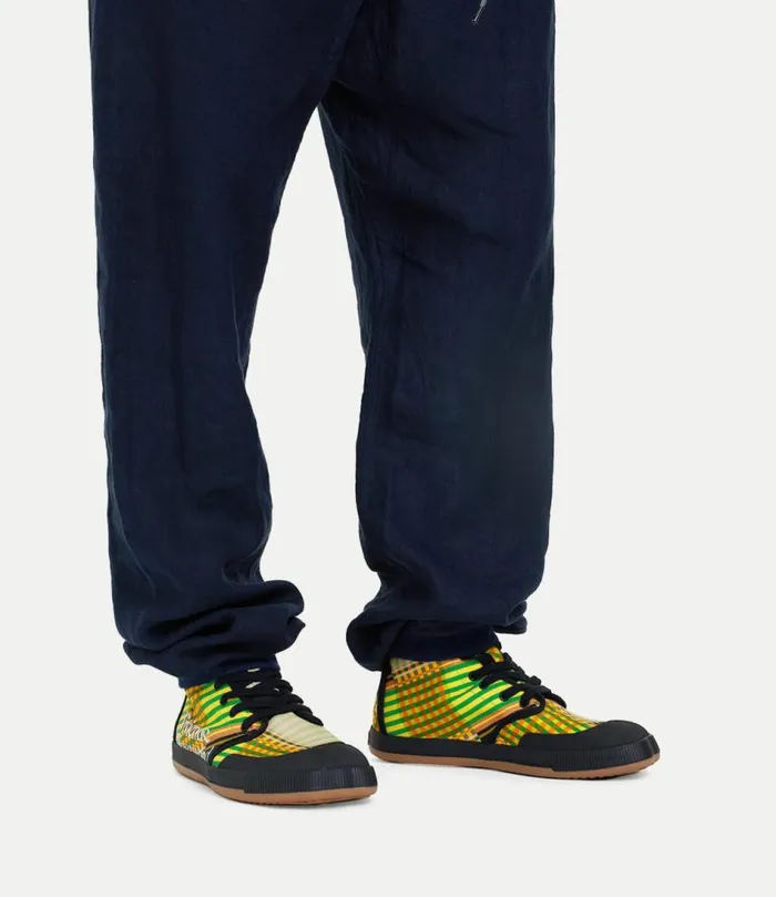 Trainers Men Vivienne Westwood HightTop Animal Gym Trainer In CombatTartan
