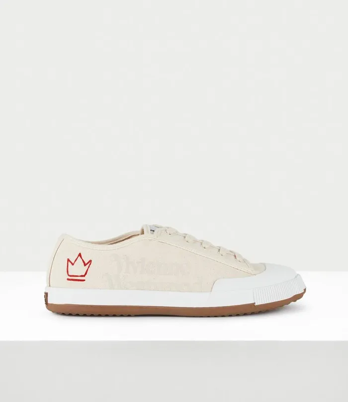Trainers Men Vivienne Westwood Low Top Animal Gym Trainers In Natural