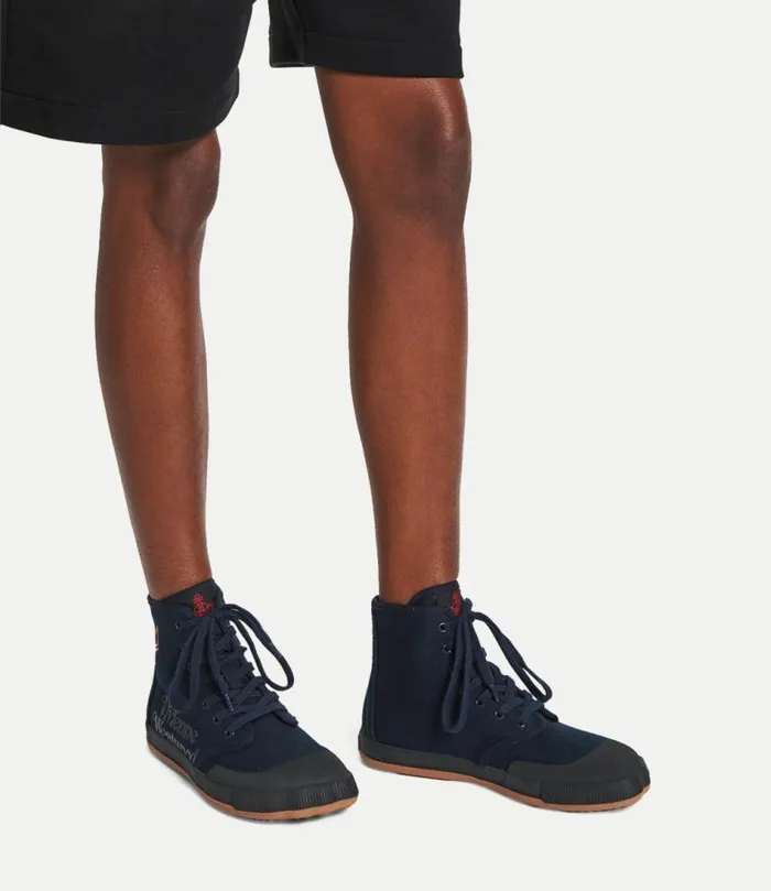 Trainers Women Vivienne Westwood HighTop Animal Gym Trainers In Black