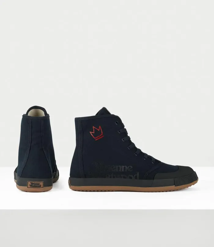 Trainers Women Vivienne Westwood HighTop Animal Gym Trainers In Black