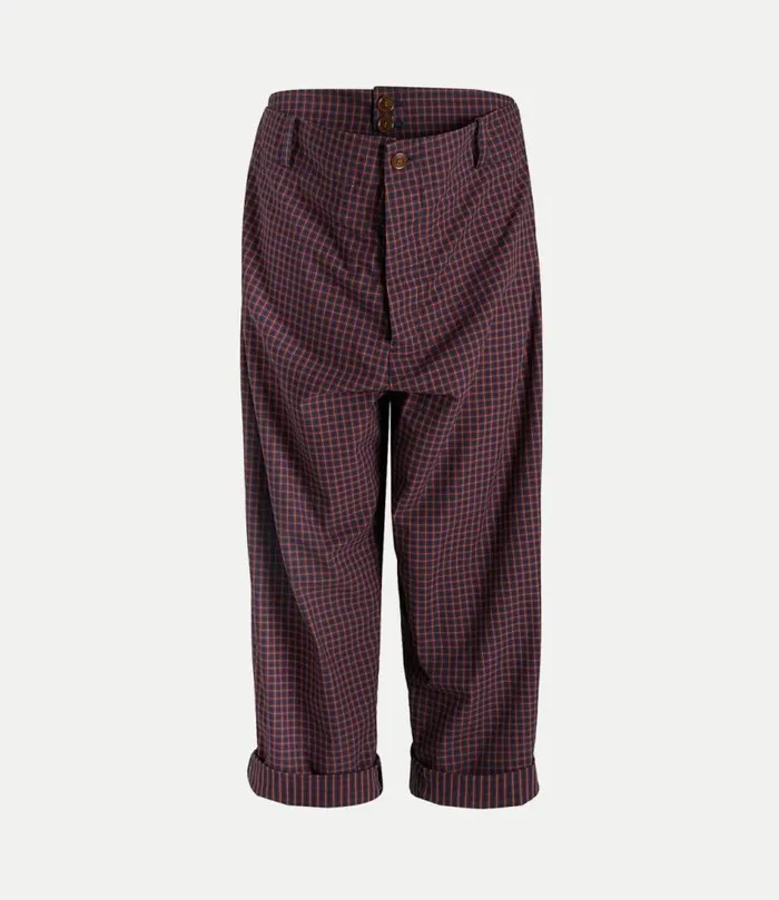 Trousers And Shorts Men Vivienne Westwood Alien Trousers In RedNavy