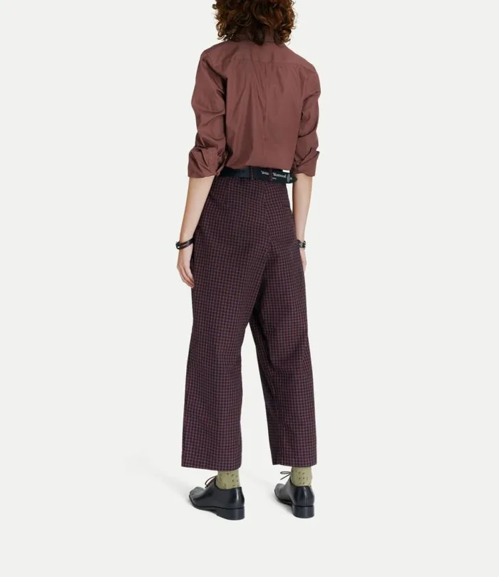 Trousers And Shorts Men Vivienne Westwood Alien Trousers In RedNavy