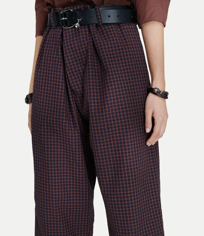 Trousers And Shorts Men Vivienne Westwood Alien Trousers In RedNavy