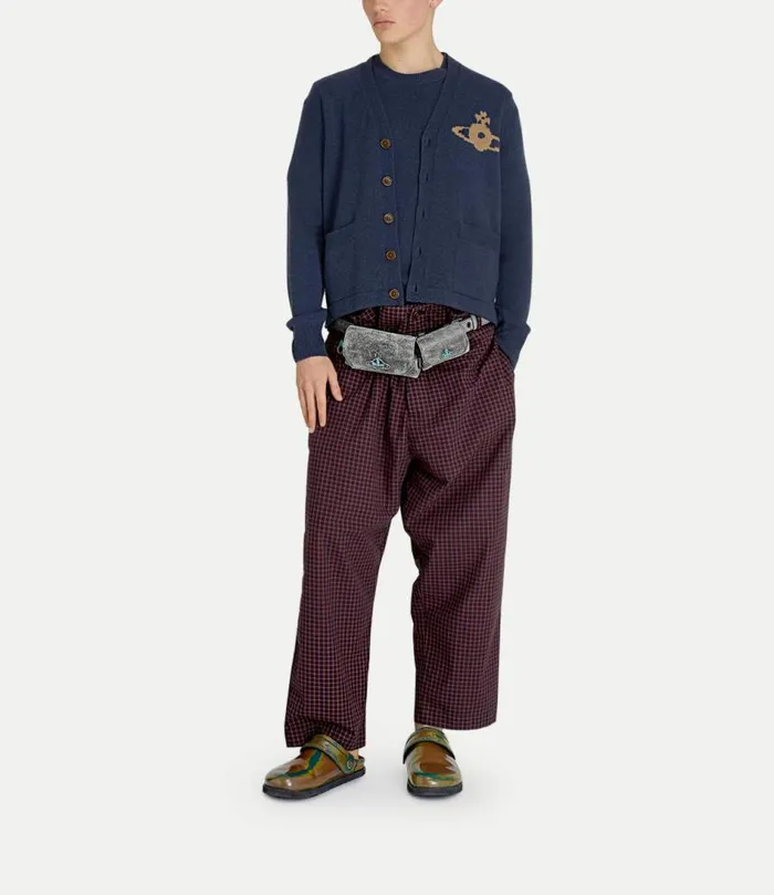 Trousers And Shorts Men Vivienne Westwood Alien Trousers In RedNavy