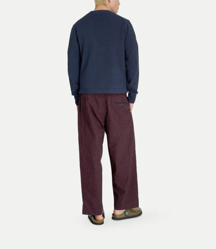 Trousers And Shorts Men Vivienne Westwood Alien Trousers In RedNavy
