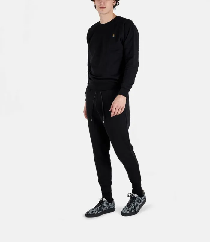 Trousers And Shorts Men Vivienne Westwood Classic Sweatpants In Black