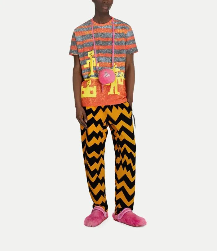 Trousers And Shorts Men Vivienne Westwood Football Trousers In ZigZag
