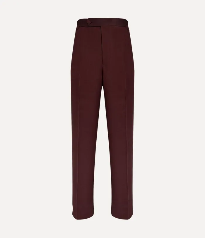 Trousers And Shorts Men Vivienne Westwood Humphrey Trousers In Burgundy