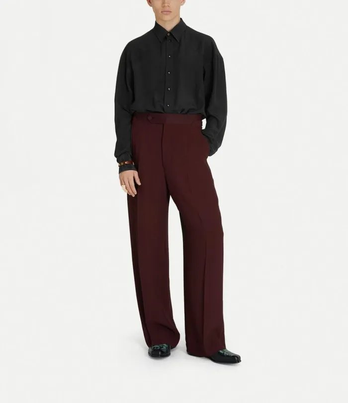Trousers And Shorts Men Vivienne Westwood Humphrey Trousers In Burgundy