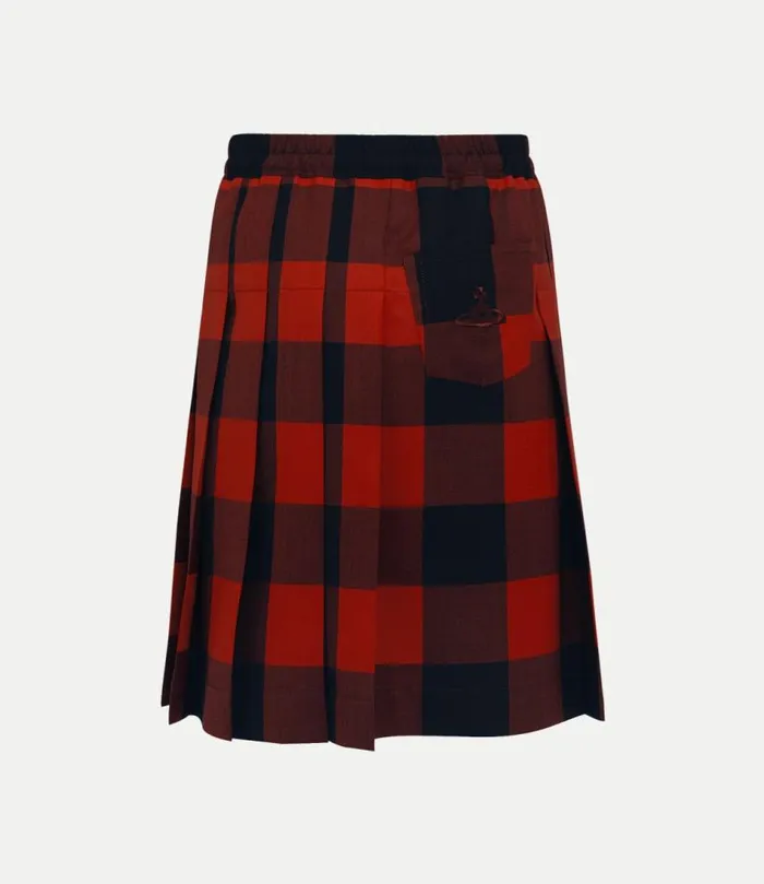 Trousers And Shorts Men Vivienne Westwood Kilt In RedBlack