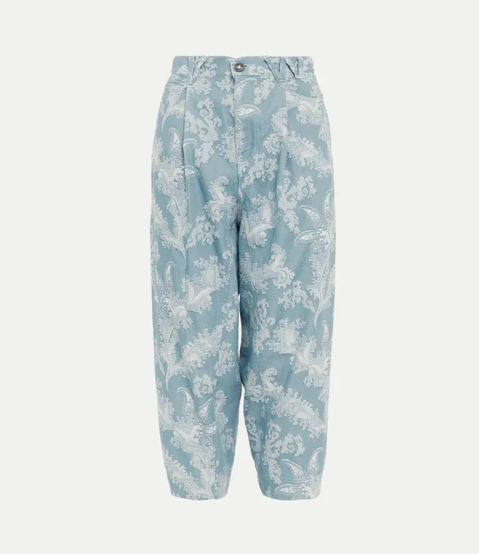 Trousers And Shorts Men Vivienne Westwood Long Macca Jeans In BlueCoral
