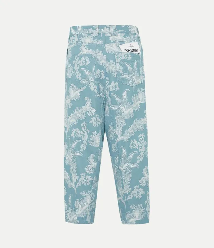 Trousers And Shorts Men Vivienne Westwood Long Macca Jeans In BlueCoral