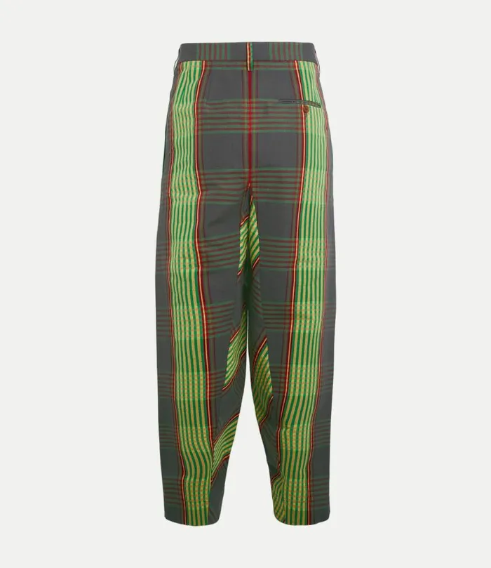 Trousers And Shorts Men Vivienne Westwood Long Macca Trousers In CombatTartan