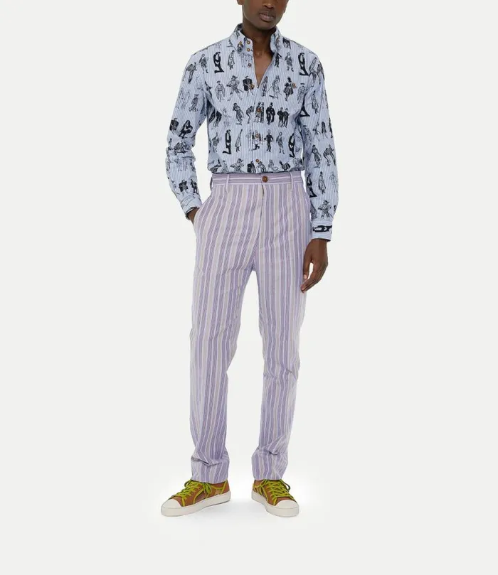 Trousers And Shorts Men Vivienne Westwood M Cruise Trousers In Lilac