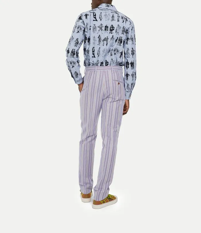 Trousers And Shorts Men Vivienne Westwood M Cruise Trousers In Lilac