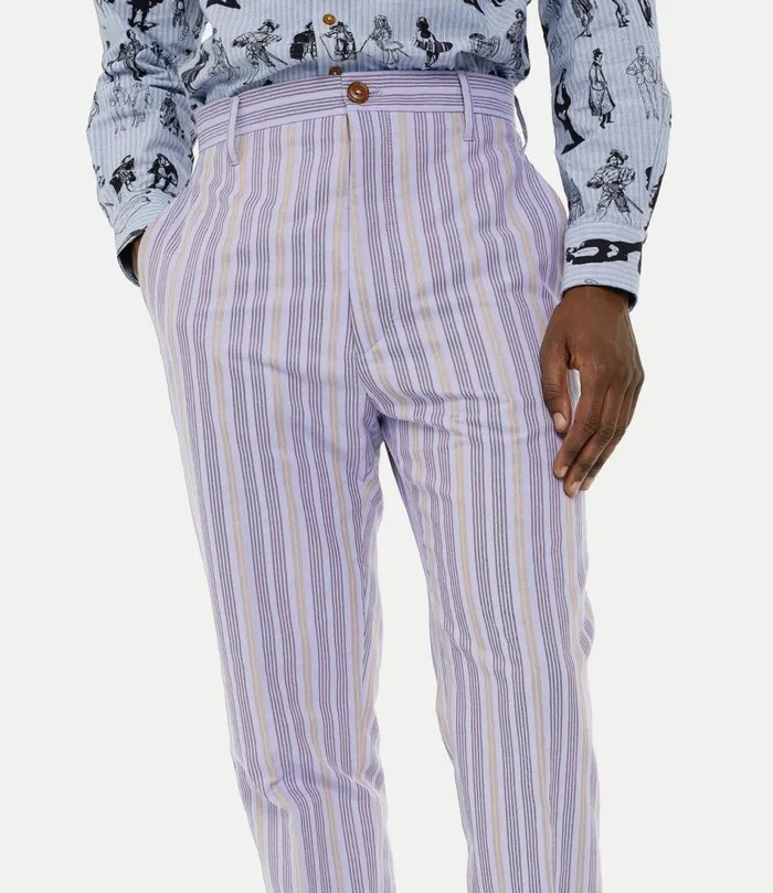 Trousers And Shorts Men Vivienne Westwood M Cruise Trousers In Lilac