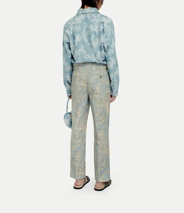 Trousers And Shorts Men Vivienne Westwood Sang Trousers In LightBlue